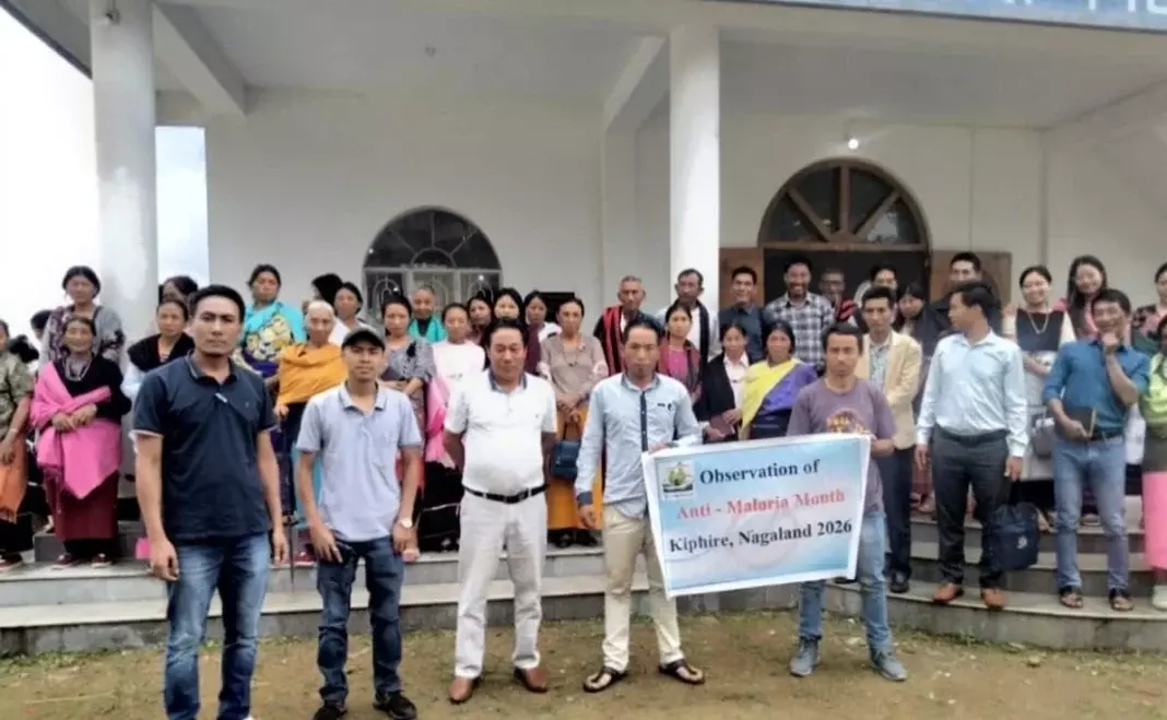 NVBDCP किफिरे ने महीने भर चले मलेरिया-रोधी अभियान का समापन किया