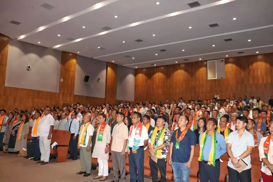 BJP नागालैंड ने दीमापुर में राज्य संगठनात्मक वर्कशॉप की