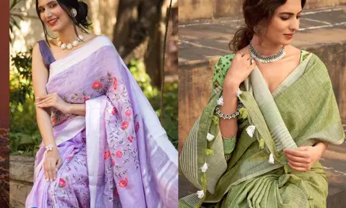 Lightweight और ट्रेंडी साड़ियां, बरसात में भी बढ़ाएं आपका स्टाइल Lightweight और ट्रेंडी साड़ियां, बरसात में भी बढ़ाएं आपका स्टाइल
