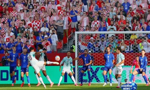 क्रोएशिया के बराबरी गोल को लेकर VAR फैसले पर FIFA की सफाई क्रोएशिया के बराबरी गोल को लेकर VAR फैसले पर FIFA की सफाई