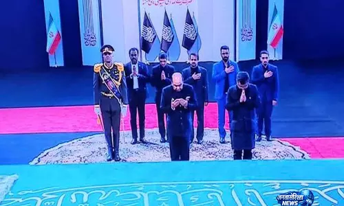 भारत का प्रतिनिधिमंडल Ayatollah Khamenei के अंतिम संस्कार में शामिल भारत का प्रतिनिधिमंडल Ayatollah Khamenei के अंतिम संस्कार में शामिल