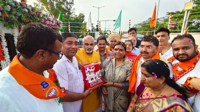 हरियाणा बीजेपी अध्यक्ष गुप्ता ने राम मंदिर के लिए चंदे के मामले में कार्रवाई का वादा किया