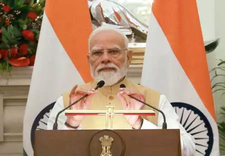 पीएम मोदी 4 जुलाई को राजस्थान और गुजरात का दौरा करेंगे पीएम मोदी 4 जुलाई को राजस्थान और गुजरात का दौरा करेंगे