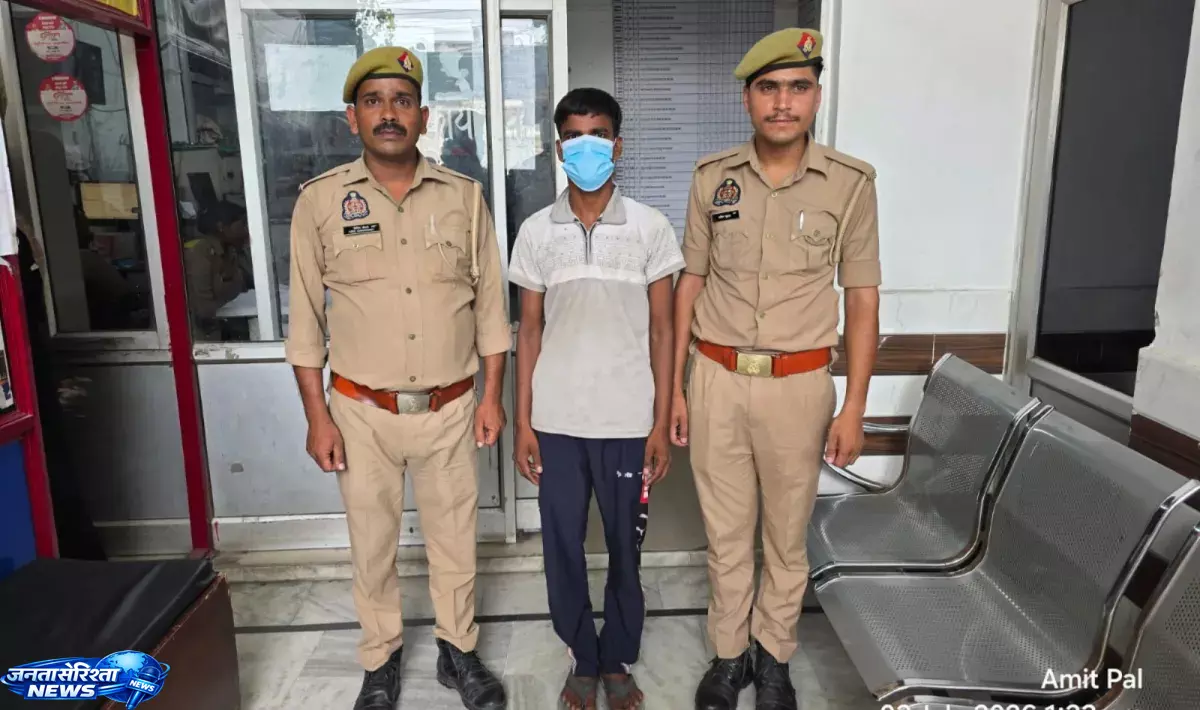 Saharanpur पुलिस ने नाबालिग केस में वांछित आरोपी को पकड़ा