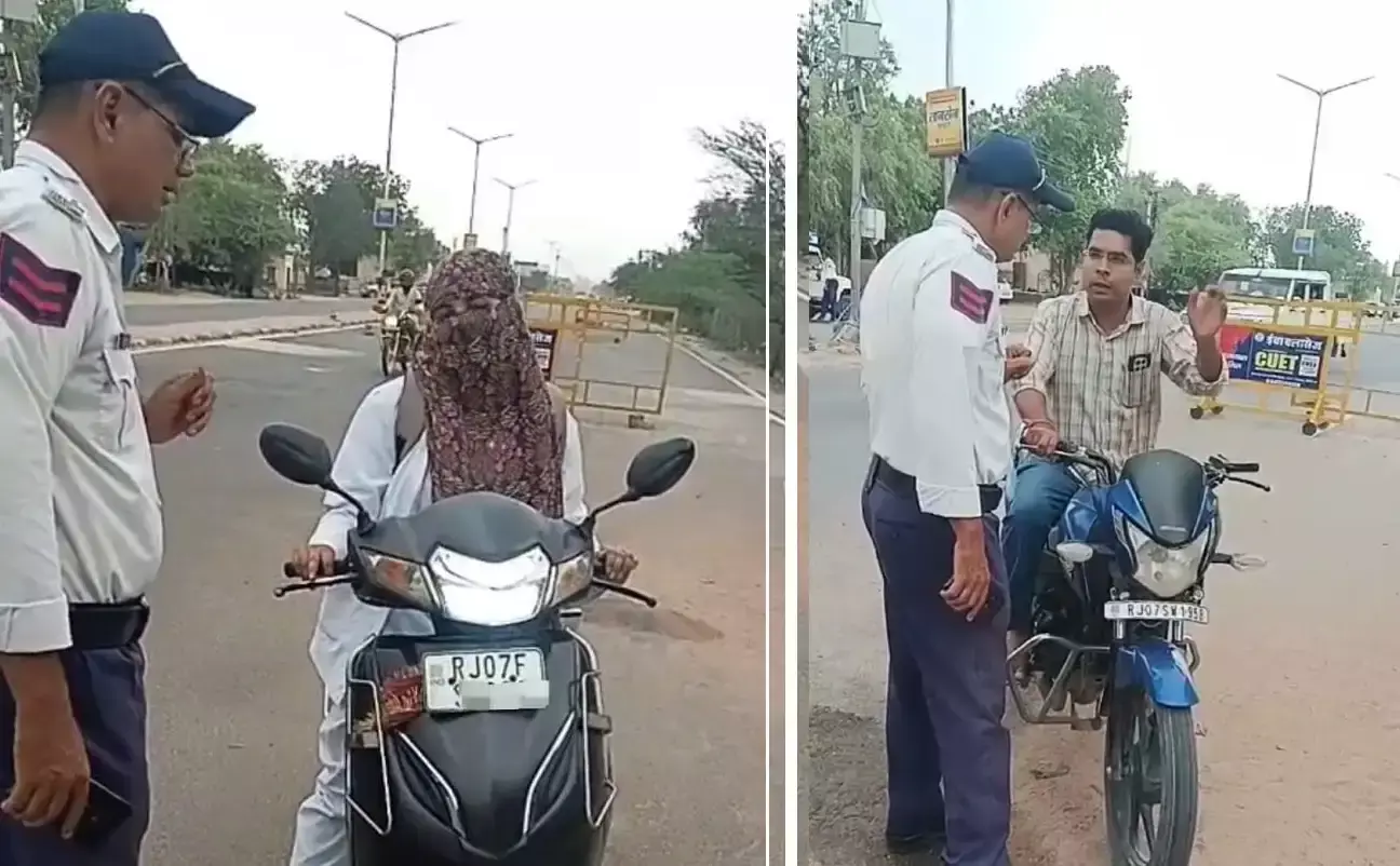 Jaipur: ओवरस्पीडिंग और हेलमेट उल्लंघन पर पुलिस का विशेष अभियान Jaipur: ओवरस्पीडिंग और हेलमेट उल्लंघन पर पुलिस का विशेष अभियान