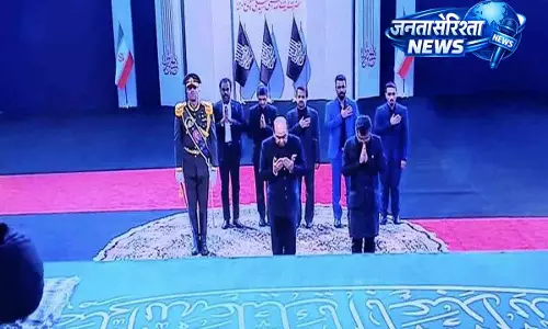 भारत ने ईरान के पूर्व सुप्रीम लीडर खामेनेई के अंतिम संस्कार में श्रद्धांजलि दी