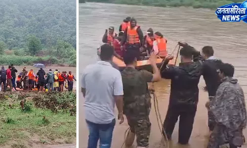 Balaghat : भारी बारिश से बाढ़, देव नदी के पास फंसे 16 ग्रामीणों का रेस्क्यू Balaghat : भारी बारिश से बाढ़, देव नदी के पास फंसे 16 ग्रामीणों का रेस्क्यू