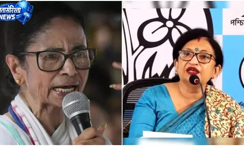 TMC को बड़ा झटका, बंगाल प्रदेश अध्यक्ष चंद्रिमा भट्टाचार्य ने सभी पदों से दिया इस्तीफा TMC को बड़ा झटका, बंगाल प्रदेश अध्यक्ष चंद्रिमा भट्टाचार्य ने सभी पदों से दिया इस्तीफा