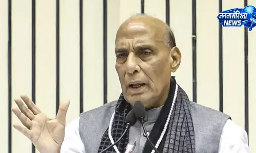 Rajnath Singh : ऑपरेशन सिंदूर के बाद ‘मेड-इन-इंडिया’ डिफेंस प्लेटफॉर्म पर बढ़ा भरोसा Rajnath Singh : ऑपरेशन सिंदूर के बाद ‘मेड-इन-इंडिया’ डिफेंस प्लेटफॉर्म पर बढ़ा भरोसा