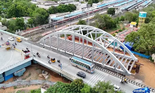 Trichy Junction पर बनेगा बड़ा स्टील रेलवे ओवरब्रिज, जुलाई अंत तक बाउस्ट्रिंग ब्रिज की स्थापना