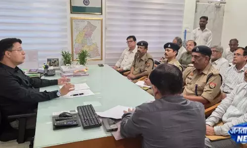 Divisional Commissioner ने सुरक्षा व्यवस्था समय पर पूरी करने को कहा Divisional Commissioner ने सुरक्षा व्यवस्था समय पर पूरी करने को कहा
