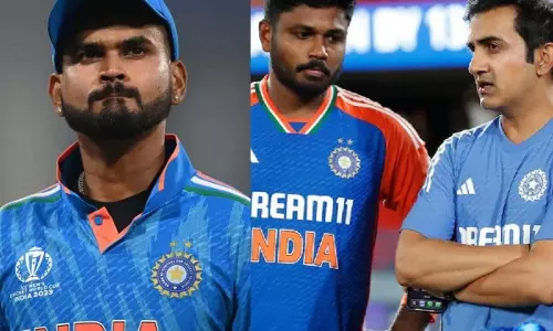 Team चयन पर श्रेयस अय्यर का जवाब, संजू सैमसन को लेकर बढ़ी बहस Team चयन पर श्रेयस अय्यर का जवाब, संजू सैमसन को लेकर बढ़ी बहस