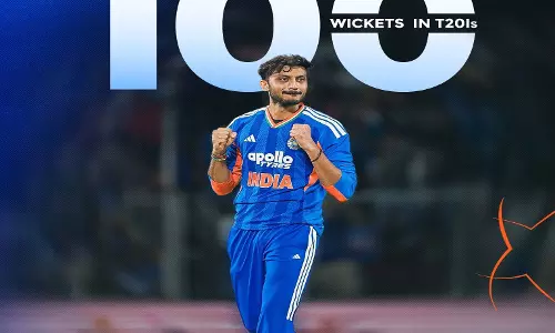T-20 अंतरराष्ट्रीय मैच में 100 विकेट लेने वाले पहले स्पिन गेंदबाज बने अक्षर पटेल T-20 अंतरराष्ट्रीय मैच में 100 विकेट लेने वाले पहले स्पिन गेंदबाज बने अक्षर पटेल