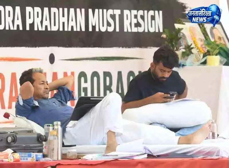 Delhi वांगचुक की भूख हड़ताल छठे दिन जारी Delhi वांगचुक की भूख हड़ताल छठे दिन जारी
