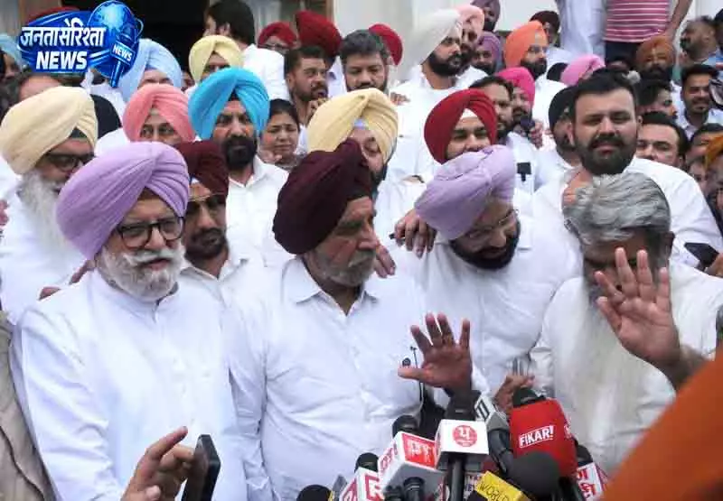Punjab कांग्रेस में फेरबदल के बाद असंतोष Punjab कांग्रेस में फेरबदल के बाद असंतोष