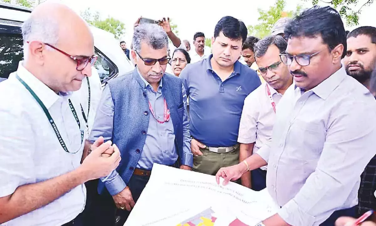 DRDO टीम ने दोनाकोंडा BDL प्रोजेक्ट साइट का किया निरीक्षण DRDO टीम ने दोनाकोंडा BDL प्रोजेक्ट साइट का किया निरीक्षण