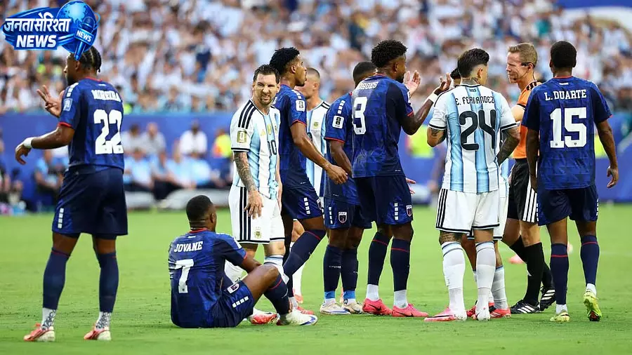 FIFA वर्ल्ड कप 2026: राउंड-ऑफ-16 मुकाबलों के साथ टूर्नामेंट अंतिम चरण में FIFA वर्ल्ड कप 2026: राउंड-ऑफ-16 मुकाबलों के साथ टूर्नामेंट अंतिम चरण में