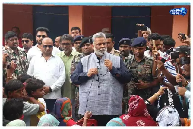 पप्पू यादव बोले—किसानों के लिए हर स्तर पर लड़ाई पप्पू यादव बोले—किसानों के लिए हर स्तर पर लड़ाई