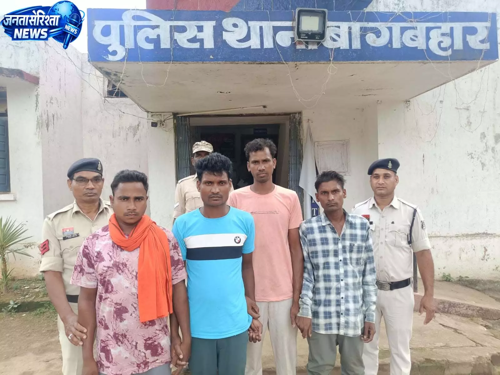 गौवंश वध मामले का खुलासा, चार आरोपी गिरफ्तार गौवंश वध मामले का खुलासा, चार आरोपी गिरफ्तार