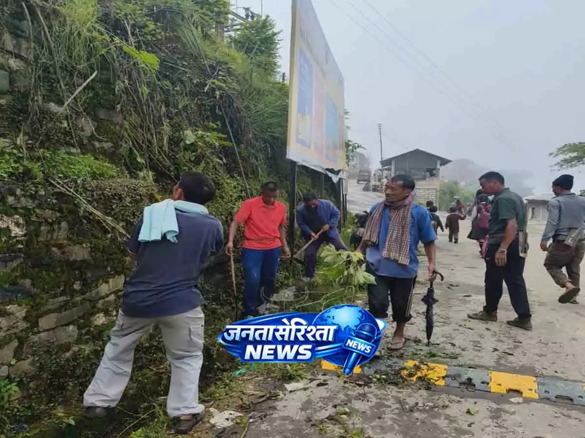 Nagaland: नोक्लाक में चला सफाई अभियान Nagaland: नोक्लाक में चला सफाई अभियान
