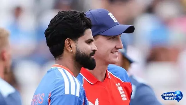 India vs England Live: श्रेयस अय्यर को लगी चोट, खेल रुका India vs England Live: श्रेयस अय्यर को लगी चोट, खेल रुका