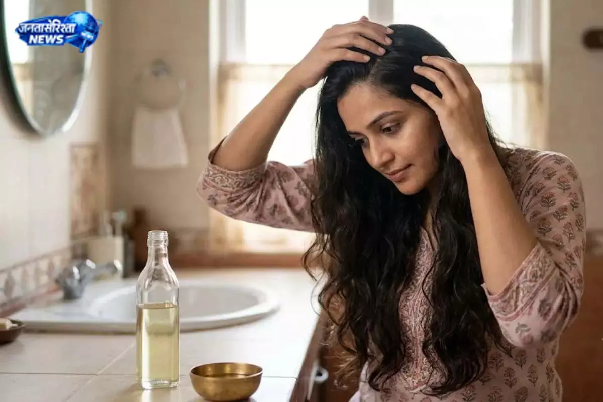 तेल लगाने का गलत तरीका कर सकता है बाल कमजोर तेल लगाने का गलत तरीका कर सकता है बाल कमजोर