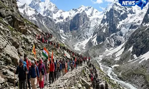 अमरनाथ यात्रा 2026: कड़ी सुरक्षा के बीच चौथा जत्था जम्मू बेस कैंप से रवाना