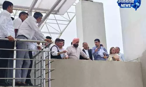 Gurugram टावर ऑफ जस्टिस का न्यायाधीशों ने किया निरीक्षण Gurugram टावर ऑफ जस्टिस का न्यायाधीशों ने किया निरीक्षण