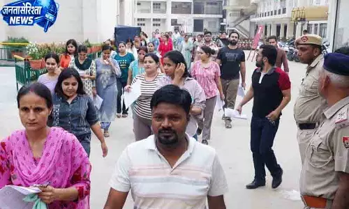 Sonipat, पानीपत केंद्रों पर 82 फीसदी अभ्यर्थी एचटीईटी परीक्षा में शामिल हुए Sonipat, पानीपत केंद्रों पर 82 फीसदी अभ्यर्थी एचटीईटी परीक्षा में शामिल हुए