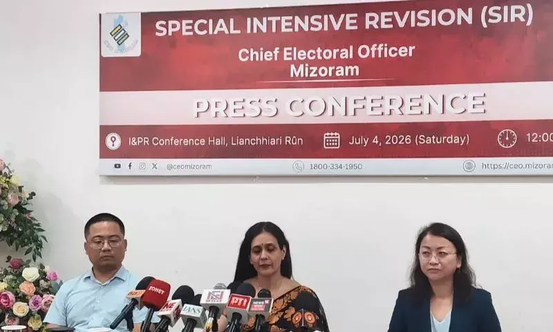 Mizoram: CEO ने वोटर लिस्ट में विदेशी नागरिकों के नाम होने के आरोपों को खारिज किया