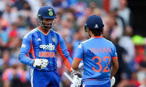 दूसरा T20I गँवाने के बाद ईशान किशन ने माना— अभी सुधार की है गुंजाइश दूसरा T20I गँवाने के बाद ईशान किशन ने माना— अभी सुधार की है गुंजाइश