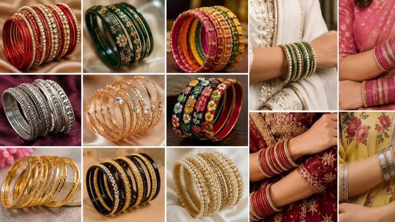 फैशन टिप्स: कांच की चूड़ियों के ये 4 डिज़ाइन बढ़ाएंगे आपकी खूबसूरती