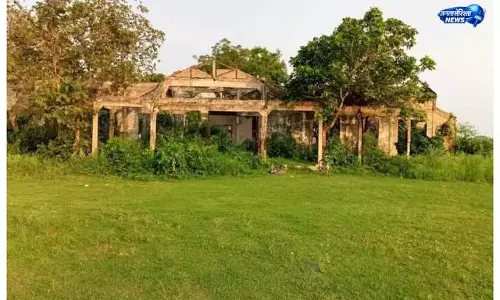 अंग्रेजों के दौर की तेतरिया कोठी अब खंडहर बनी