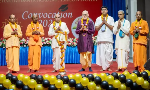 ISKCON में उत्साह के साथ हुआ छठा दीक्षांत समारोह ISKCON में उत्साह के साथ हुआ छठा दीक्षांत समारोह