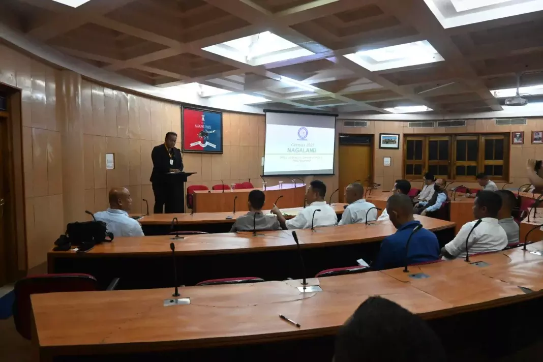 Nagaland: पुलिस हेडक्वार्टर में जनगणना 2027 पर टेक्निकल सेशन हुआ Nagaland: पुलिस हेडक्वार्टर में जनगणना 2027 पर टेक्निकल सेशन हुआ