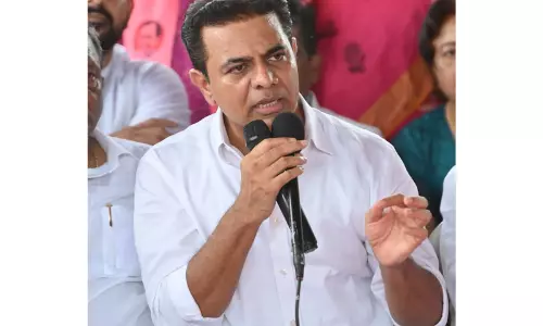 तेलंगाना: KTR ने कन्नेपल्ली पंप से तुरंत पानी उठाने की मांग की, सूखे की चेतावनी दी