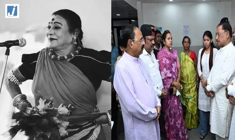 तीजन बाई के निधन से देशभर में शोक की लहर, राष्ट्रपति मुर्मु और अमित शाह समेत कई नेताओं ने जताया दुख तीजन बाई के निधन से देशभर में शोक की लहर, राष्ट्रपति मुर्मु और अमित शाह समेत कई नेताओं ने जताया दुख