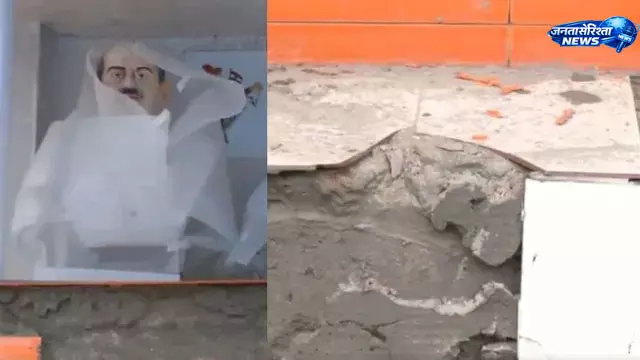 कोलकाता में श्यामा प्रसाद मुखर्जी की प्रतिमा की वेदी तोड़ी, उद्घाटन से पहले तनाव कोलकाता में श्यामा प्रसाद मुखर्जी की प्रतिमा की वेदी तोड़ी, उद्घाटन से पहले तनाव
