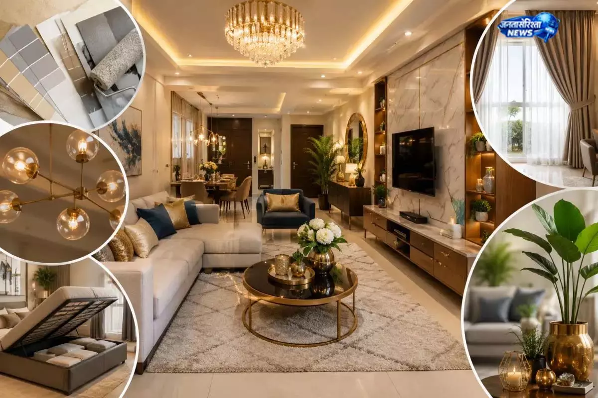 2BHK इंटीरियर: रॉयल और प्रीमियम लुक के लिए जरूरी टिप्स 2BHK इंटीरियर: रॉयल और प्रीमियम लुक के लिए जरूरी टिप्स