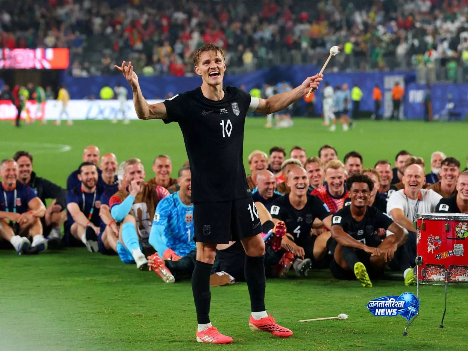 FIFA वर्ल्ड कप 2026: नॉर्वे के वायरल वाइकिंग रो सेलिब्रेशन की कहानी, इसे बनाने वालों की ज़ुबानी FIFA वर्ल्ड कप 2026: नॉर्वे के वायरल वाइकिंग रो सेलिब्रेशन की कहानी, इसे बनाने वालों की ज़ुबानी
