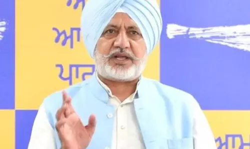 पंजाब कांग्रेस की आपसी कलह ने पार्टी के दिवालियापन को उजागर कर दिया: आप पंजाब कांग्रेस की आपसी कलह ने पार्टी के दिवालियापन को उजागर कर दिया: आप