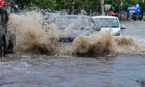 Gurugram: भारी बारिश से बाढ़, बिजली कटौती
