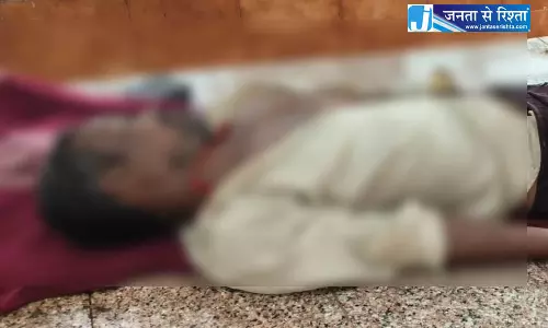 राजमिस्त्री की मौत, निर्माण कार्य के दौरान हुई घटना