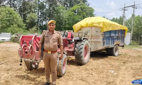 Mining माफियाओं पर शिकंजा, पुलिस ने वाहन किया सीज