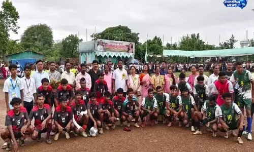 खूंटपानी फुटबॉल टूर्नामेंट का हुआ समापन खूंटपानी फुटबॉल टूर्नामेंट का हुआ समापन