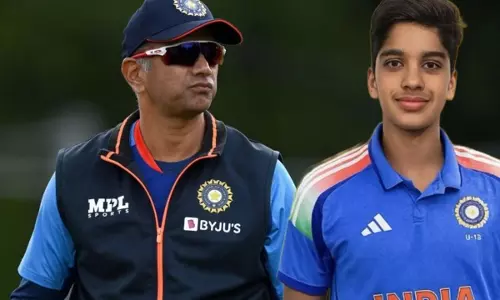 Cricket  जगत में राहुल द्रविड़ के बेटे की बढ़ी चर्चा
