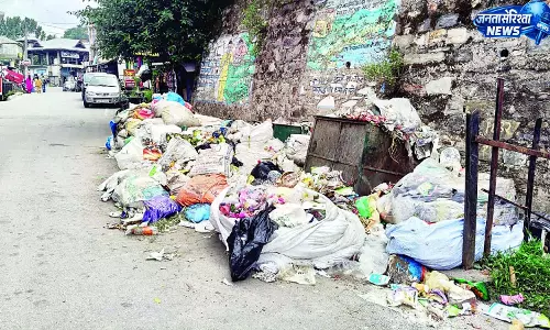 राजगढ़ में डस्टबिन फुल, कचरा सडक़ों पर राजगढ़ में डस्टबिन फुल, कचरा सडक़ों पर