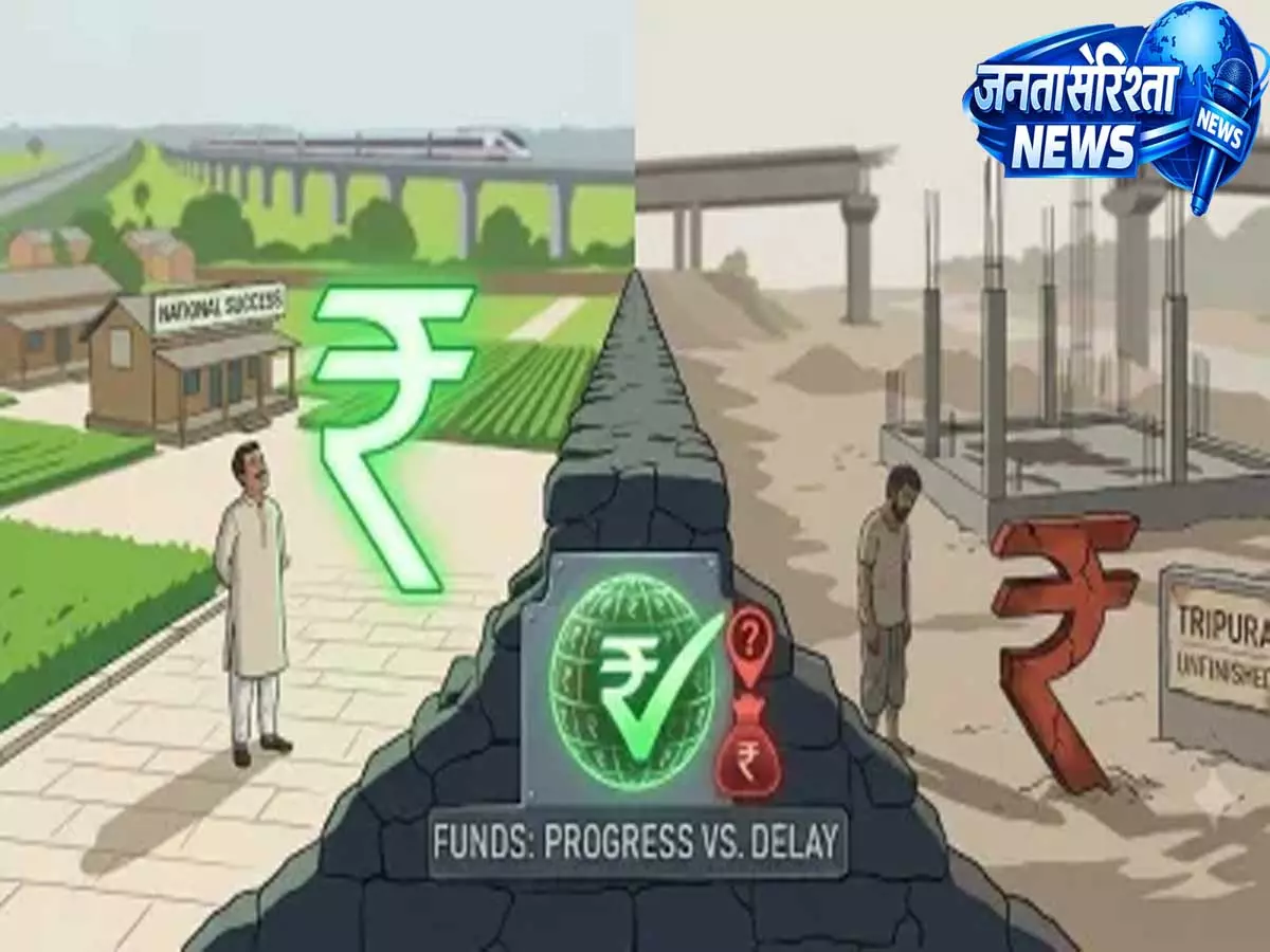 Tripura: सांसद निधि का सीमित उपयोग, सिर्फ एक परियोजना पूरी, विकास कार्यों पर चिंता Tripura: सांसद निधि का सीमित उपयोग, सिर्फ एक परियोजना पूरी, विकास कार्यों पर चिंता