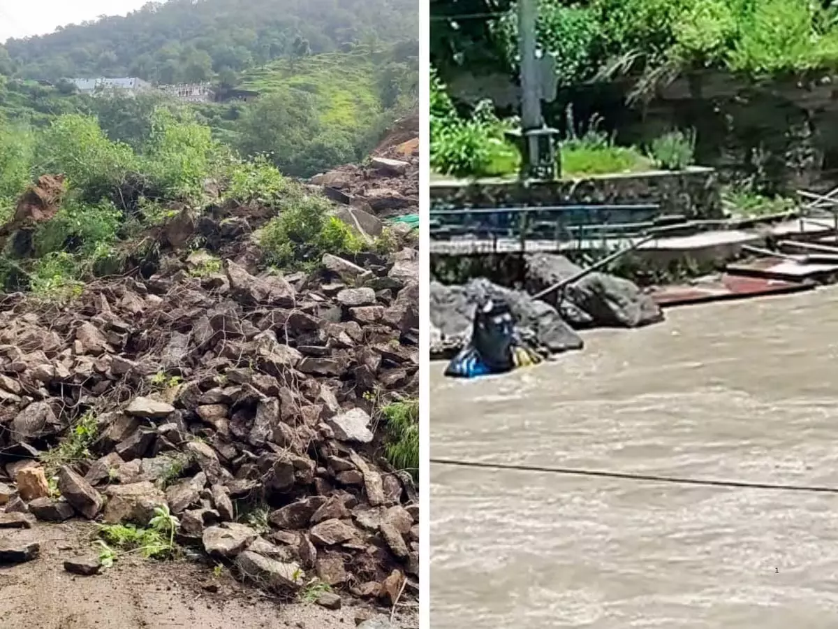 Uttarakhand : रुक-रुककर बारिश, पांच जिलों में भारी वर्षा का अलर्ट Uttarakhand : रुक-रुककर बारिश, पांच जिलों में भारी वर्षा का अलर्ट