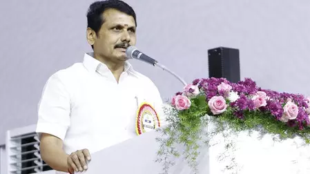 TVK MLA रिश्वत केस: सेंथिल बालाजी को चेन्नई पुलिस ने आज किया तलब TVK MLA रिश्वत केस: सेंथिल बालाजी को चेन्नई पुलिस ने आज किया तलब